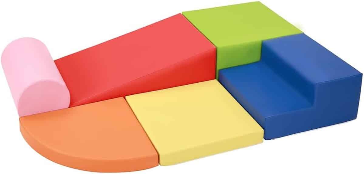 Test du parcours motricité JungleDove 6 pièces pour bébé