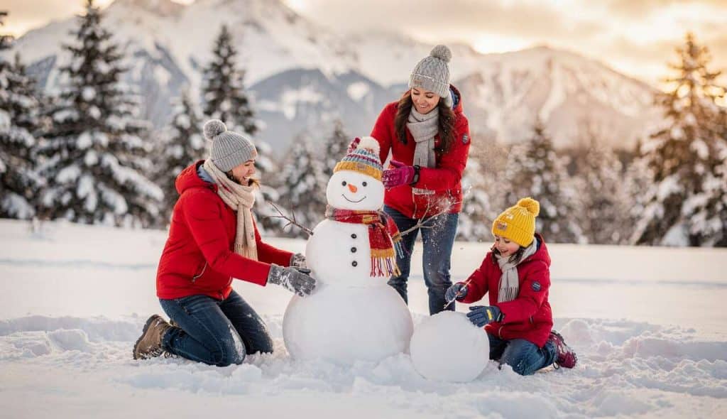 Séjour à la Neige avec Jeunes Enfants : conseils et Activités