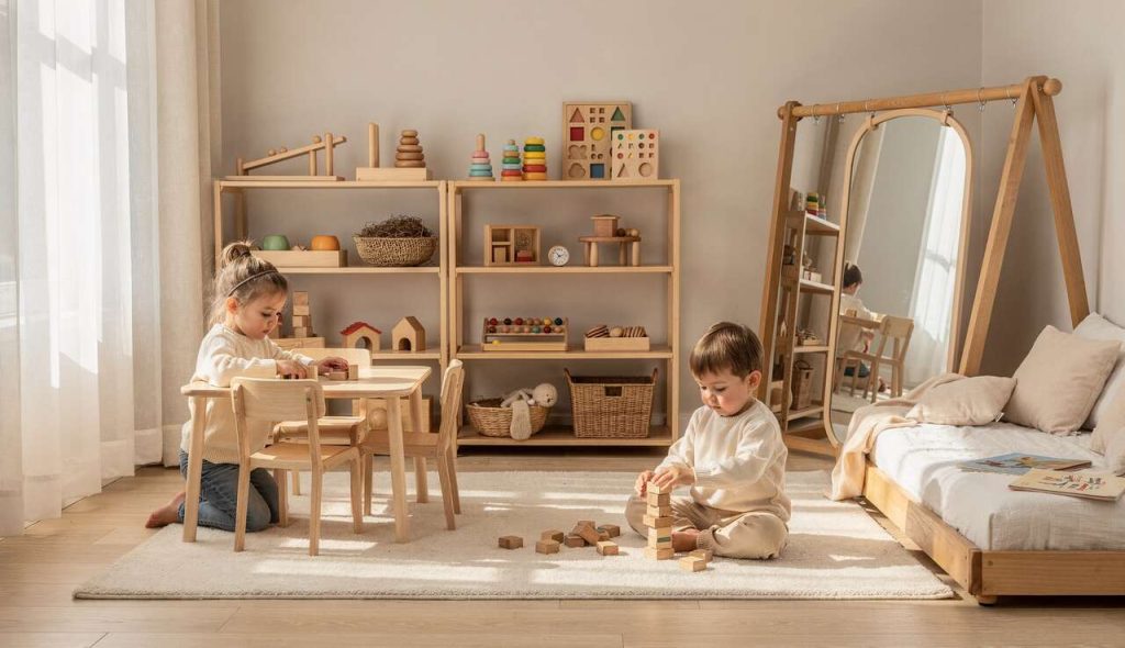 Activités Montessori pour enfants de 15 à 18 mois