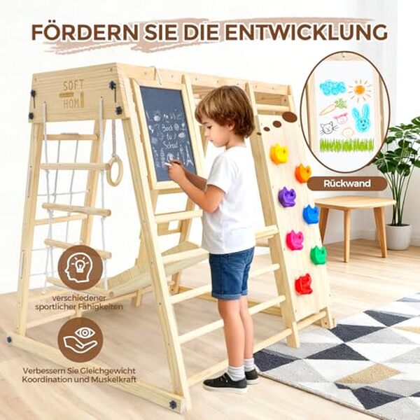 Découvrez notre avis sur l'aire de jeux multifonctionnelle SOFTHOM 10 en 1 : une solution complète pour divertir vos enfants en toute sécurité et stimuler leur créativité