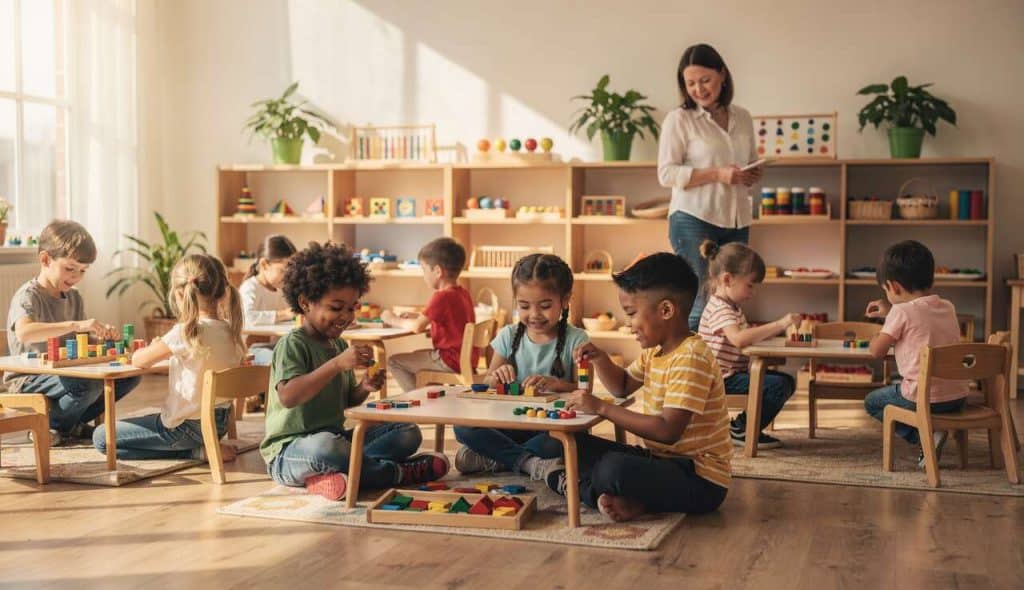 Une enfance épanouissante avec Montessori