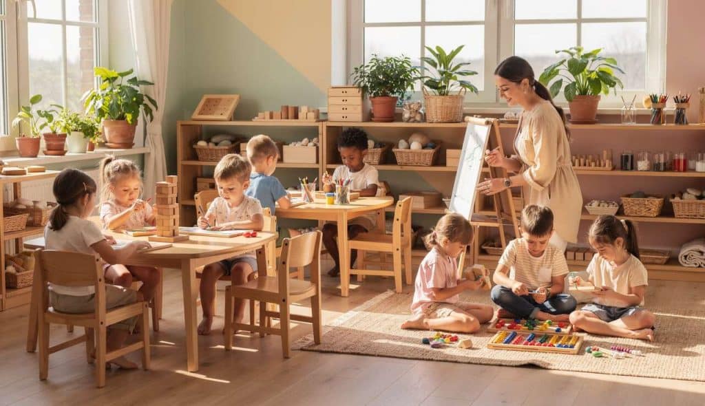 Éveiller l'intérêt de l'enfant : approche Montessori