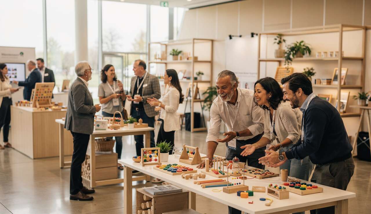 Rencontre avec les exposants et partenaires