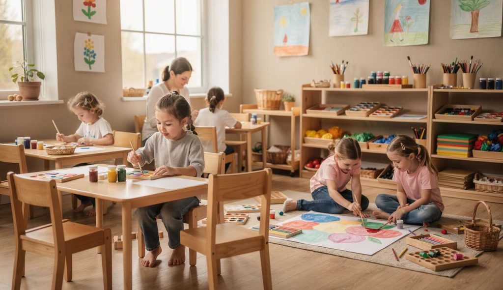 Conseils Montessori : 5 astuces pour l'art avec les jeunes enfants