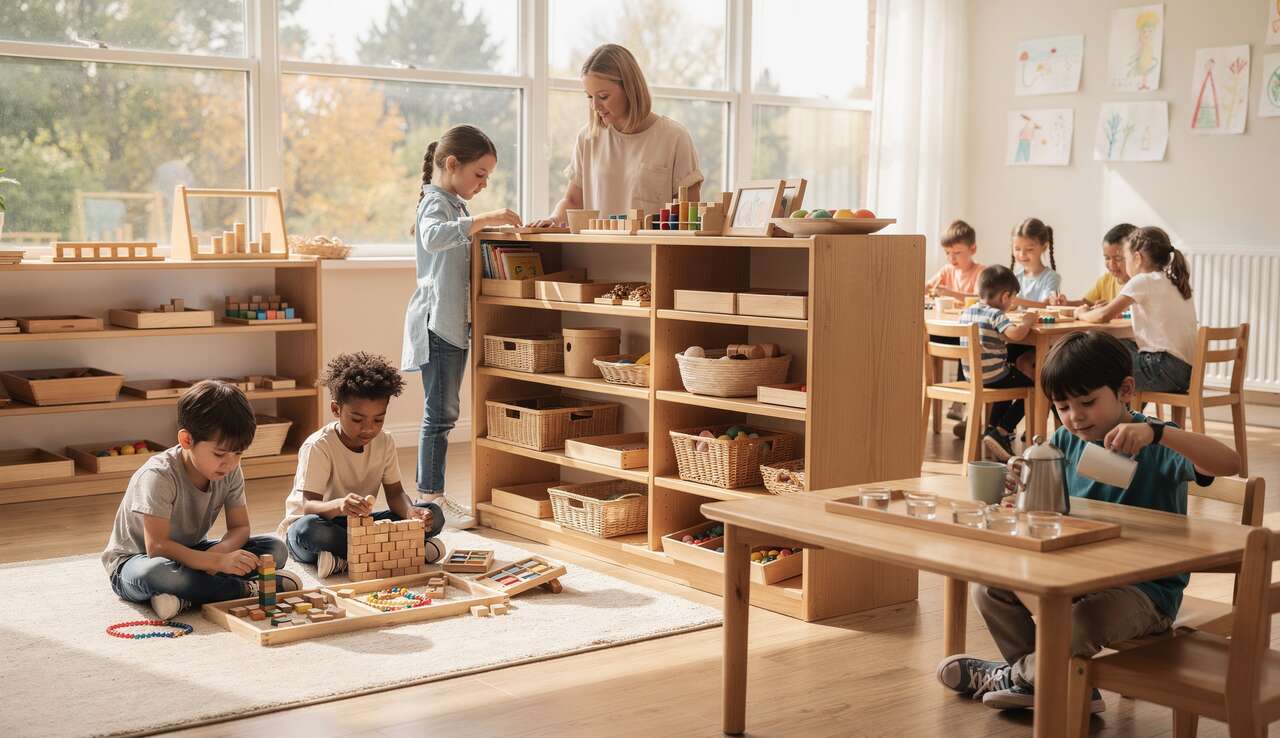 Les quatre phases du développement selon Montessori