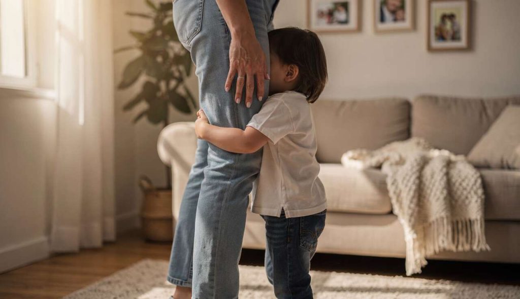 Que faire si mon enfant est trop collant ?