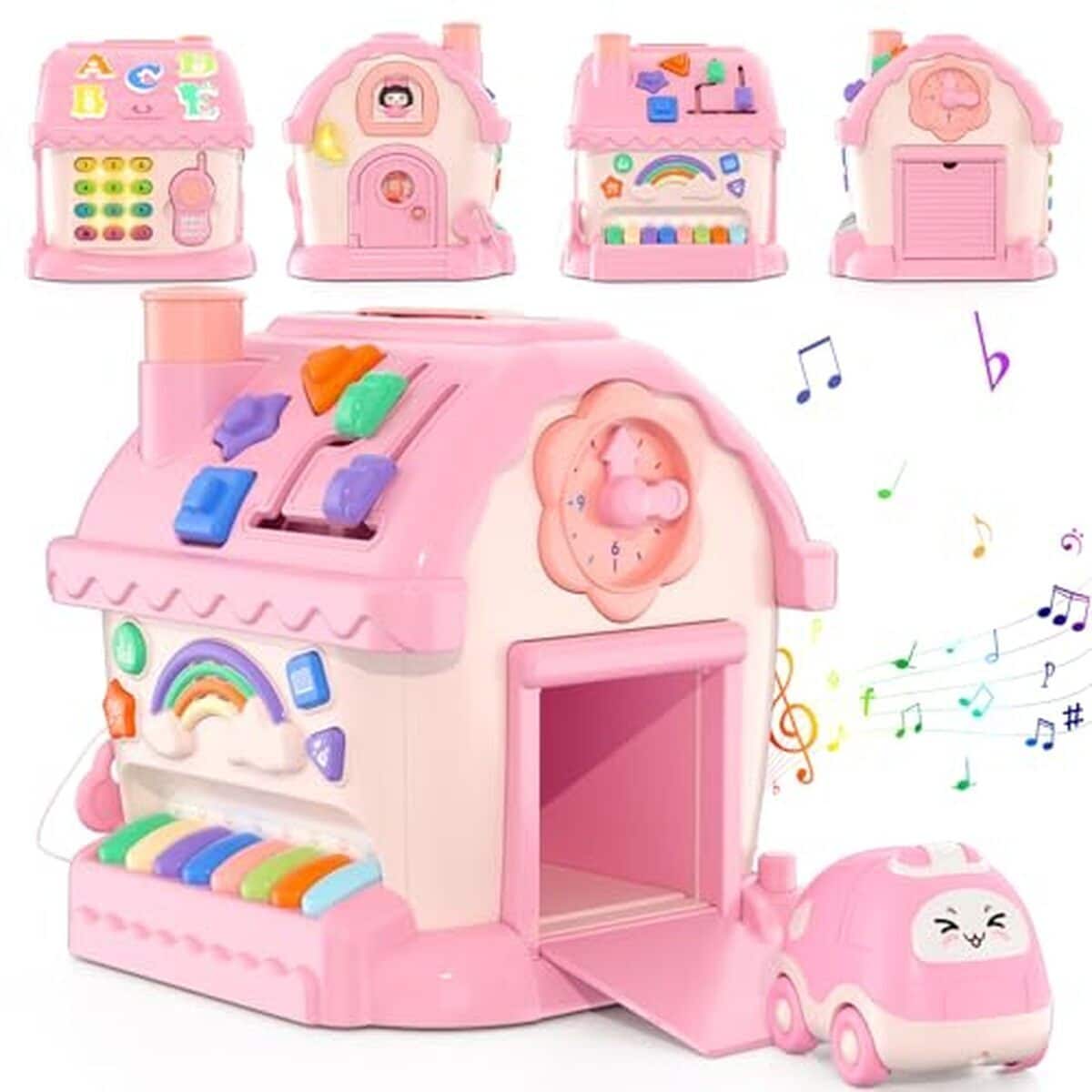 Test HYES multi fonction : maison bébé musicale 8 en 1