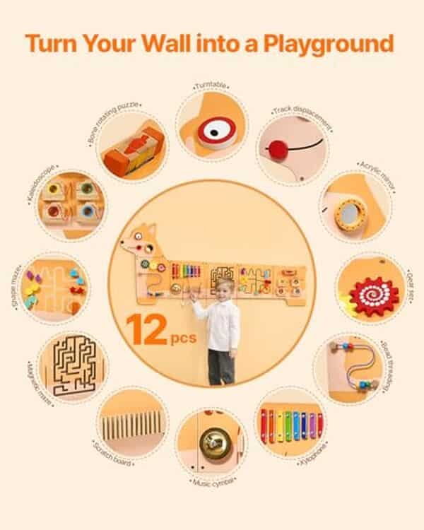 Découvrez notre analyse des panneaux muraux Montessori VEVOR : une solution éducative et amusante pour l'épanouissement des enfants.