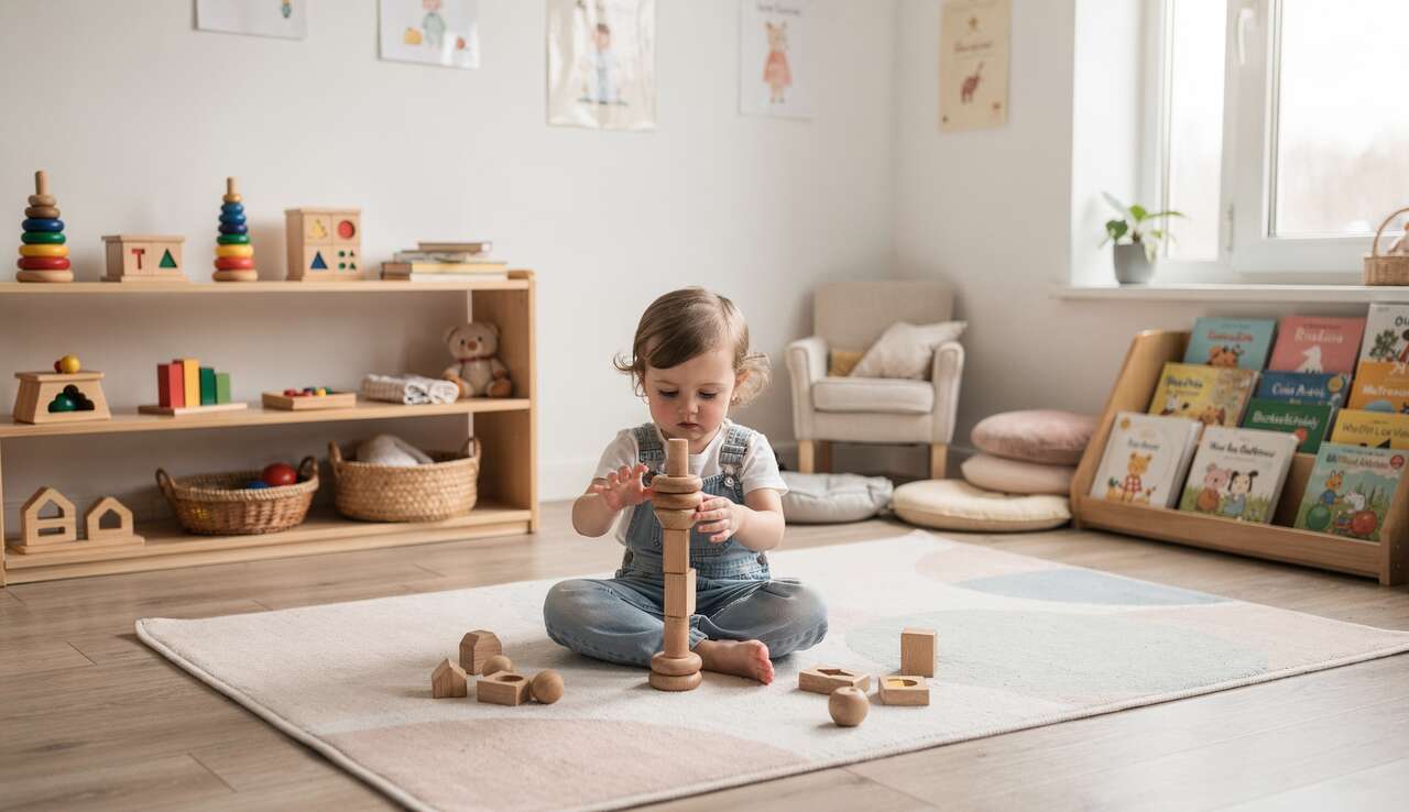 T&acirc;ches adapt&eacute;es pour les enfants de 0 &agrave; 3 ans