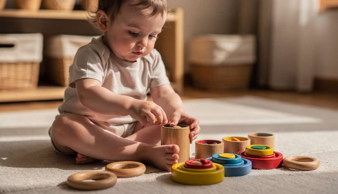 Encastrements et jeux de tri pour d&eacute;velopper la motricit&eacute; fine