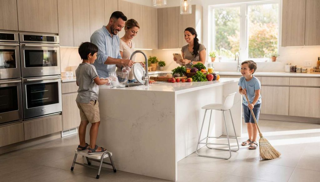 Comment inciter les enfants à aider à la maison ?