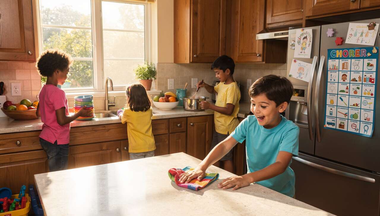 Faire des t&acirc;ches un moment ludique