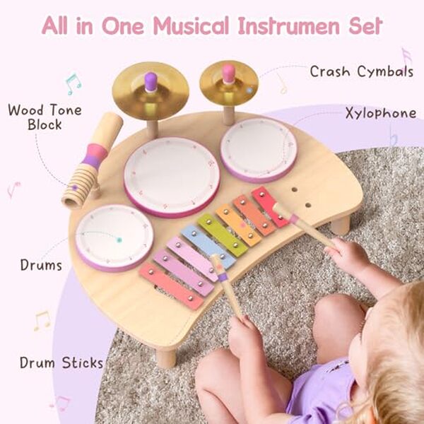 Découvrez comment le kit tambour en bois Montessori stimule l'éveil musical et cognitif des tout-petits pour un apprentissage ludique et autonome.