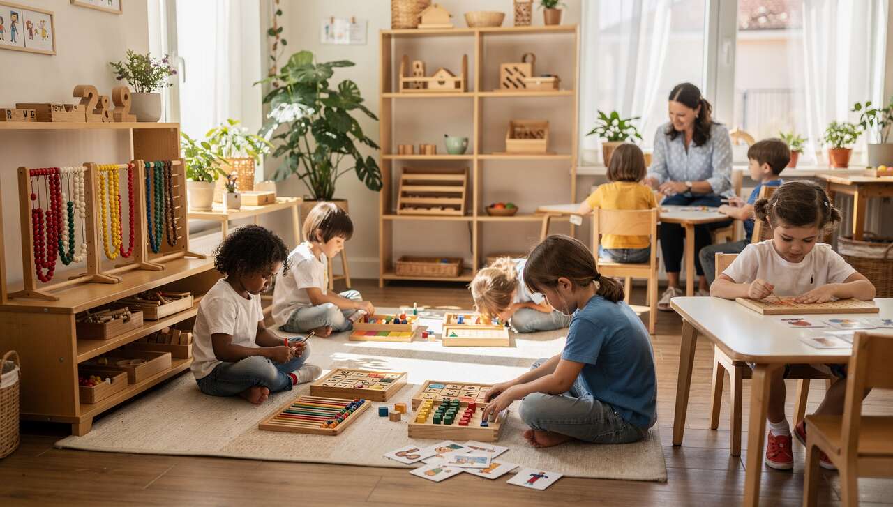 Les quatre plans de développement Montessori