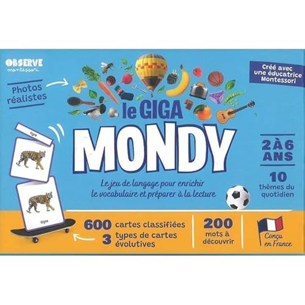 Test des cartes éducatives Montessori sur les animaux