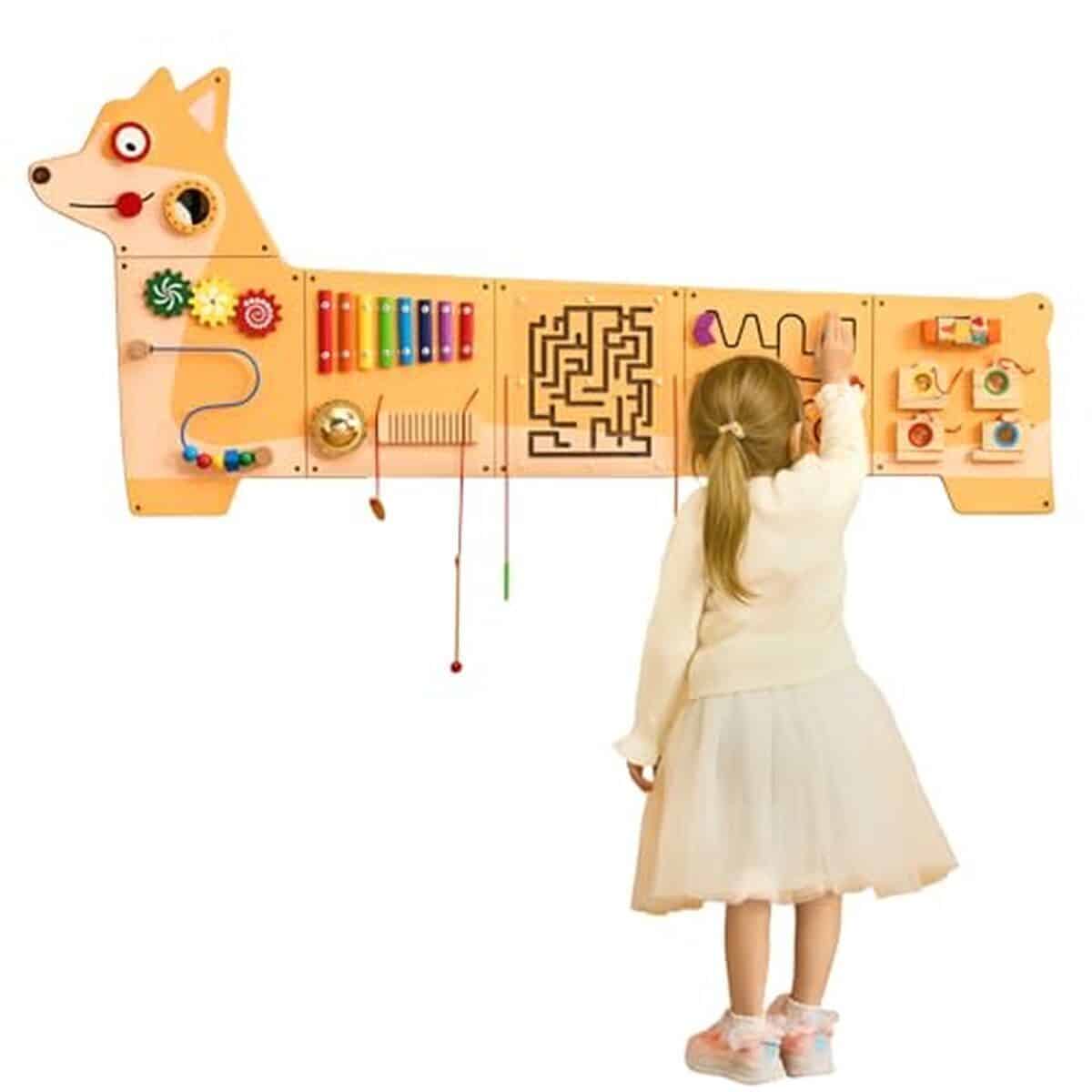 Test des panneaux d'activités VEVOR : jeu mural Montessori pour enfants