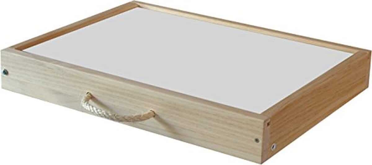 Test : table lumineuse Montessori R-CRE@ pour apprentissage créatif