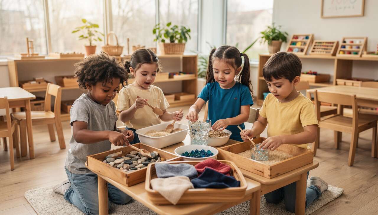 Les bacs sensoriels sont-ils compatibles avec Montessori ?