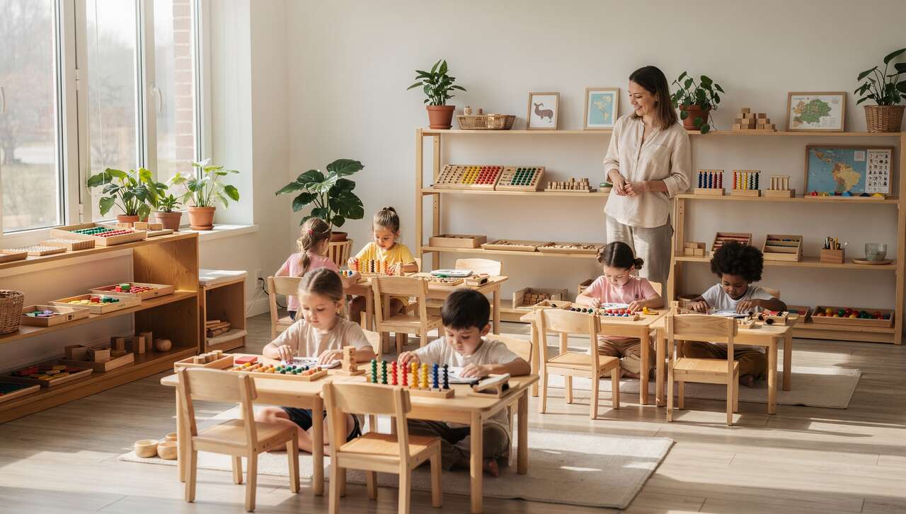 Comprendre la pédagogie montessori : étape par étape