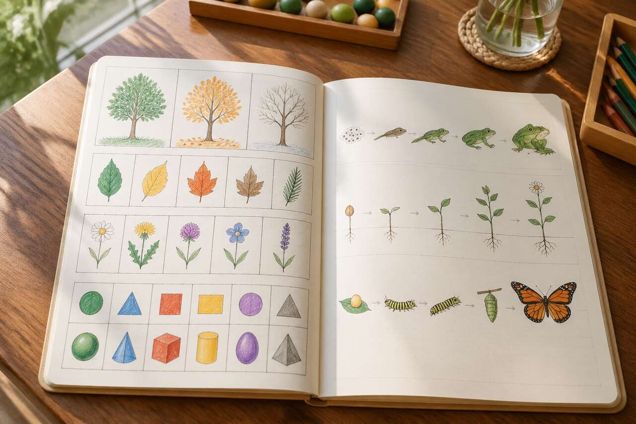 Pourquoi j'aime les carnets Montessori ?