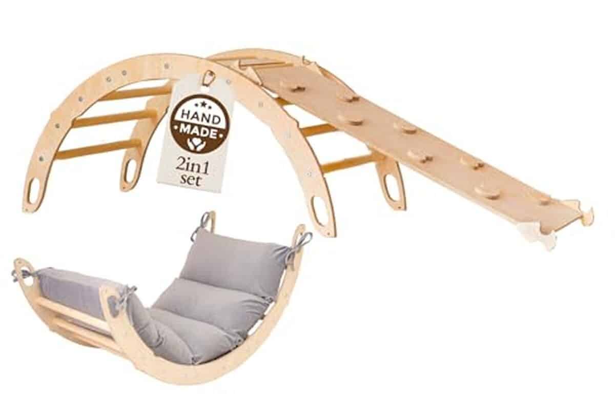 Test de l'arche d'escalade WoodsCraft pour enfants : aventure et sécurité