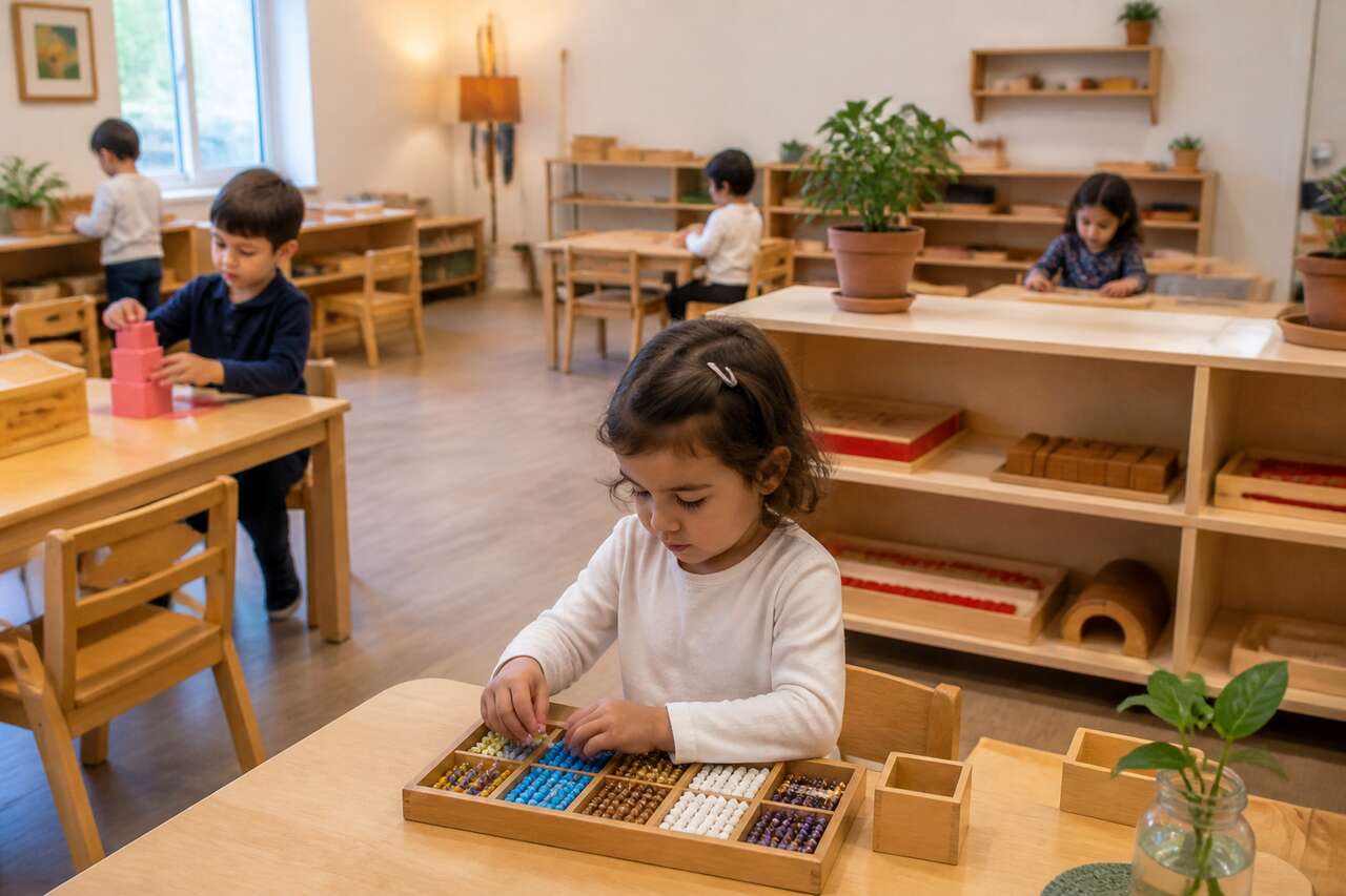 Suivre l'enfant : principes Montessori