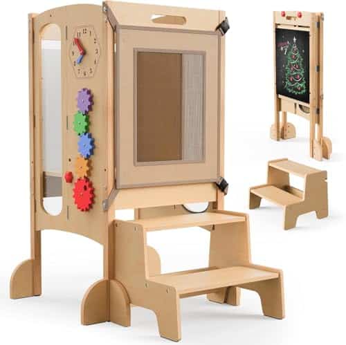Test : tour d&rsquo;apprentissage pliable SOFTHOM 5 en 1