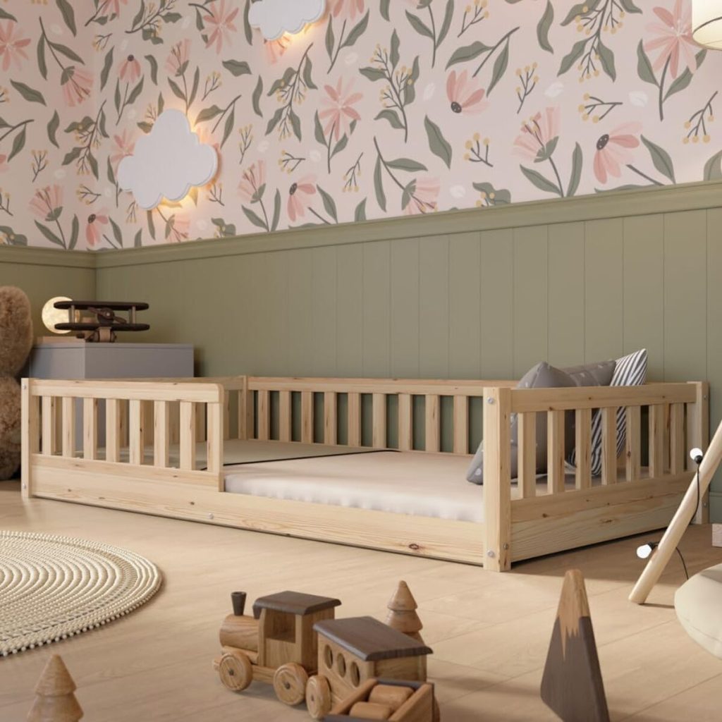 Test du lit enfant Crazy Pine 190x120 cm : sécurité et praticité montessori